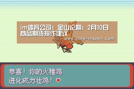 im体育公司:金山论期:2月10日商品期货操作建议(图1) im体育